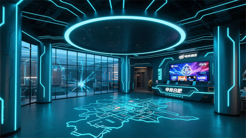 量子玩家·鏈接虛擬與現(xiàn)實(shí)的次元樞紐，合肥未來(lái)電競(jìng)生態(tài)酒店設(shè)計(jì)